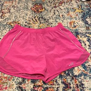 Pink Running shorts